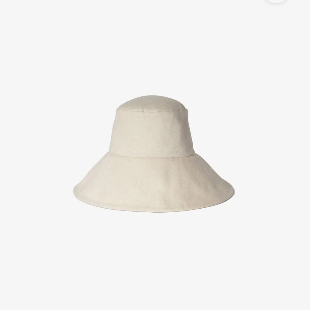 Stylish White Bucket Hat
